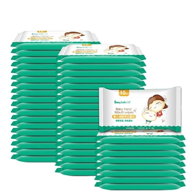 Biologisch afbreekbare Beschikbare veegt Nat van het Eco Vriendschappelijke Comfort voor Baby en Volwassene af