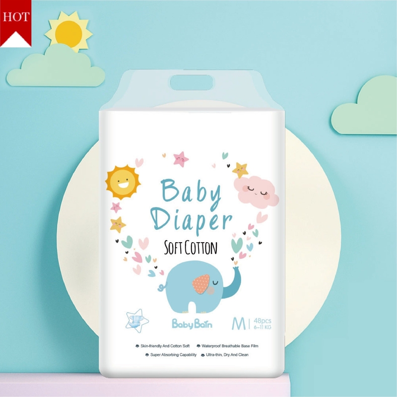 OEM Regelmatig de Luiernappy van de Douane Beschikbare Baby een Nieuwe Rang - geboren Babynappies