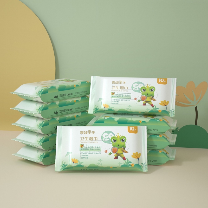 Van de het Lichaams Organische Douane van de fabrieks het Directe Verkoop Beschikbare het Embleemhand het reinigen Baby Nat veegt Schoonmaken met vrije steekproeven af