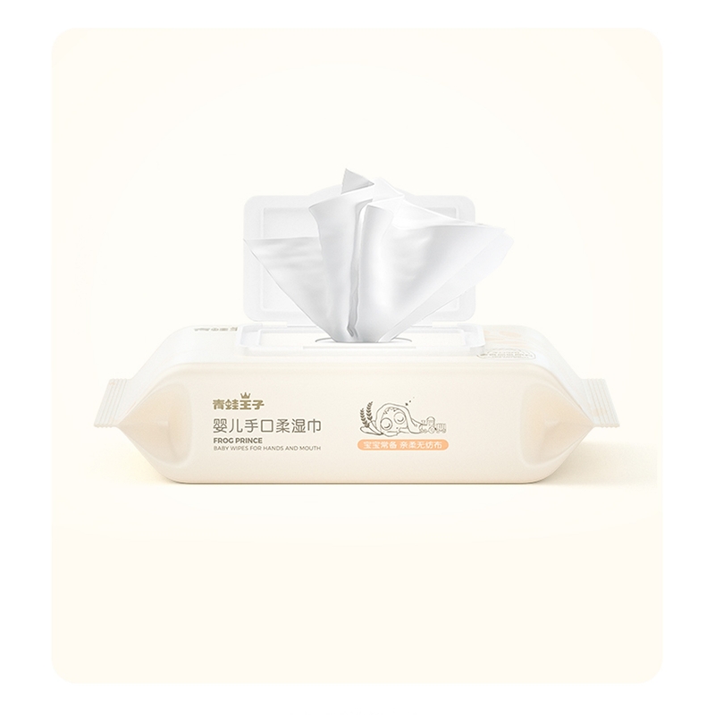 Oem veegt de Douane bio-Degrable Baby Draagbare Nat Privé Etiket80pcs water afveegt af