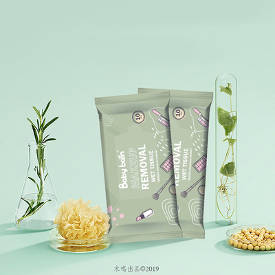 De in het groot Douane Logo Organic Facial Cleansing en Zacht maakt omhoog Vlekkenmiddelengezicht afveegt voor vrouwen