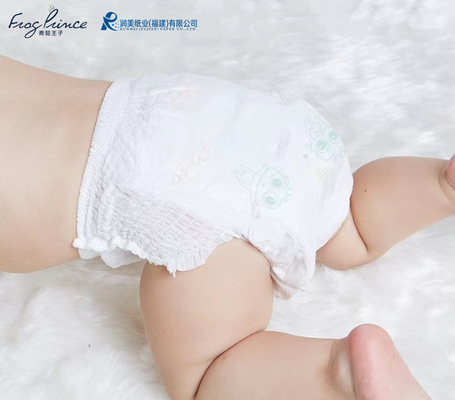 Trekt de Geschikte beschikbare de babyluier van de vochtigheidsindicator 360° met elastische broeksband broek uit
